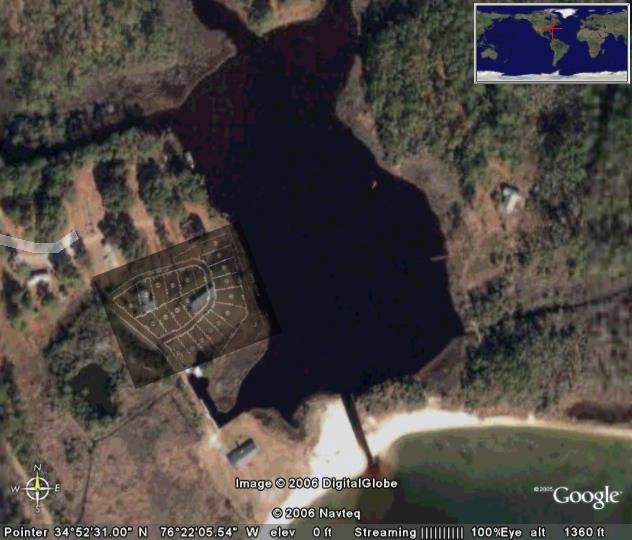 Waterfront lots on the creek and every lot with waterviews of Core Sound and the Outer Banks